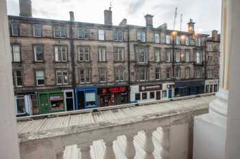 Royal Lyceum Theatre Edinburgh, United Kingdom: outside London: Balcony view