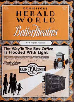 Exterior and interior photos from the October 1930 issue of “Exhibitors Herald World”, held by the Library of Congress Packard Campus for Audio Visual Conservation and scanned/published online by the Internet Archive (2.8MB PDF)