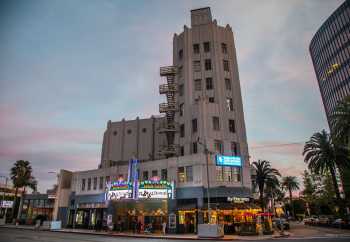 Saban Theatre, Beverly Hills: Exterior in early 2022