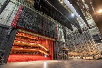 San Diego Civic Theatre, California (outside Los Angeles and San Francisco): Stage from Upstage Left