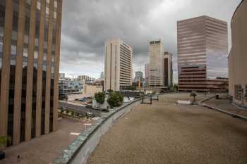 San Diego Civic Theatre, California (outside Los Angeles and San Francisco): View to the East, from the roof of the Grand Salon