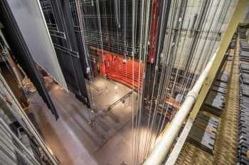 San Diego Civic Theatre, California (outside Los Angeles and San Francisco): Stage from Fly Floor / Loading Gallery