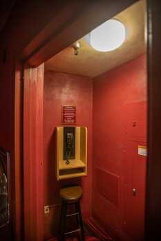 San Diego Civic Theatre, California (outside Los Angeles and San Francisco): Telephone Booth