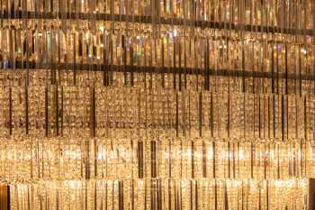 San Diego Civic Theatre, California (outside Los Angeles and San Francisco): Chandelier Side Closeup