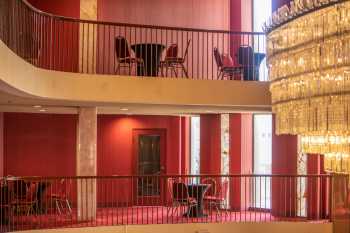 San Diego Civic Theatre, California (outside Los Angeles and San Francisco): Grand Salon Mezzanine Level seating