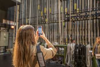 San Diego Civic Theatre, California (outside Los Angeles and San Francisco): Photographing backstage