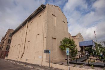 Austin Scottish Rite, Texas: Exterior from side