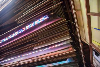 Austin Scottish Rite, Texas: Backdrops and Battens closeup