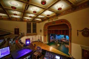 The 1926 auditorium, now called the <i>Ernest Borgnine Theatre</i>, as photographed in 2023