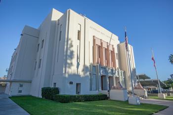 Pasadena Scottish Rite, Los Angeles: Greater Metropolitan Area: Facade and North Side