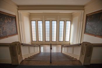 Pasadena Scottish Rite: Grand Staircase from Balcony level