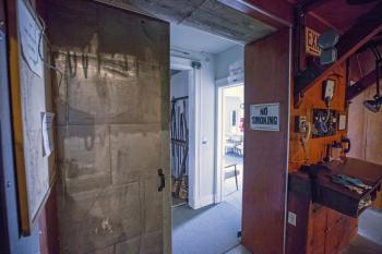 Pasadena Scottish Rite, Los Angeles: Greater Metropolitan Area: Fire Door to Dressing Rooms Stage Right