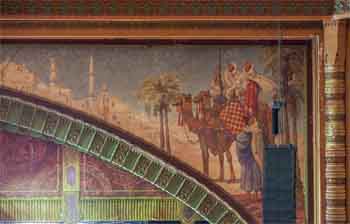 Shrine Auditorium, University Park, Los Angeles: Greater Metropolitan Area: House Right Proscenium detail