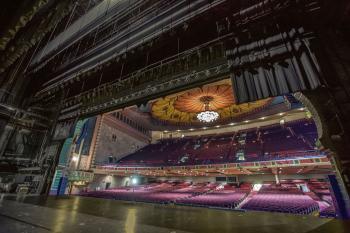 Shrine Auditorium, University Park, Los Angeles: Greater Metropolitan Area: Stage and Auditorium from Upstage Right