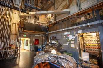 Shrine Auditorium, University Park, Los Angeles: Greater Metropolitan Area: Downstage Left, looking Offstage