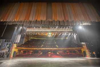 Shrine Auditorium, University Park: Empty Stage from Upstage