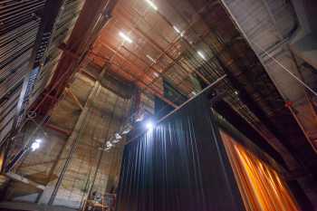 Shrine Auditorium, University Park, Los Angeles: Greater Metropolitan Area: Upstage Left looking to Grid