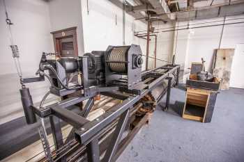 Spreckels Theatre, San Diego, California (outside Los Angeles and San Francisco): Safety Curtain Hydraulic Ram and Winch