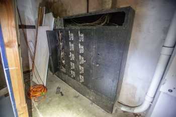 Spreckels Theatre, San Diego, California (outside Los Angeles and San Francisco): Switchboard in Basement