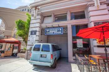 Spreckels Theatre, San Diego, California (outside Los Angeles and San Francisco): Stage Door (east side)