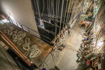 Spreckels Theatre, San Diego, California (outside Los Angeles and San Francisco): Fly Floor from Ladder to Grid