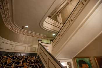Spreckels Theatre, San Diego, California (outside Los Angeles and San Francisco): Stairs to Mezzanine at House Left