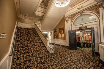 Spreckels Theatre, San Diego, California (outside Los Angeles and San Francisco): Mezzanine Stairs and Orchestra entrance House Left