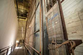 Spreckels Theatre, San Diego, California (outside Los Angeles and San Francisco): Paint Bridge from Stage Left