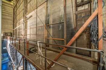 Spreckels Theatre, San Diego, California (outside Los Angeles and San Francisco): Paint Bridge from end of Pin Rail Stage Left