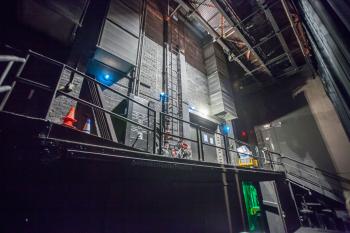 Stateside at the Paramount, Austin, Texas: Rear Stage wall and Loadin Door