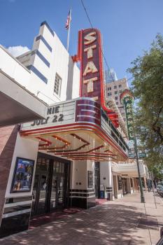 Stateside at the Paramount, Austin, Texas: Marquee from left