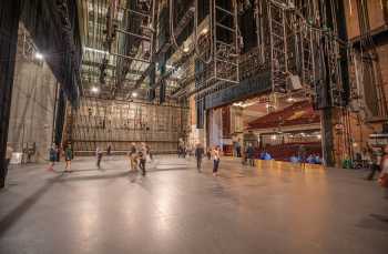 KeyBank State Theatre, Cleveland, American Midwest (outside Chicago): Stage from Upstage Right