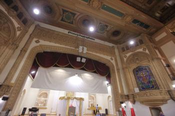 State Theatre, Los Angeles, Los Angeles: Downtown: Proscenium Arch from Orchestra