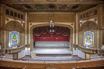 State Theatre, Los Angeles, Los Angeles: Downtown: Stage from Balcony center