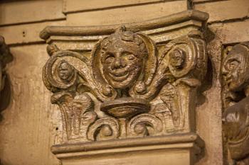 State Theatre, Los Angeles, Los Angeles: Downtown: Auditorium face detail 1