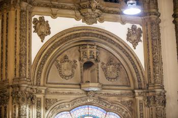 State Theatre, Los Angeles, Los Angeles: Downtown: House Left Box tympanum