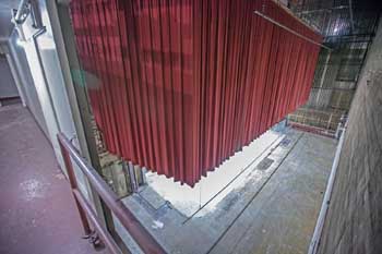 State Theatre, Los Angeles, Los Angeles: Downtown: Upstage Left from Dressing Room Trunk Door