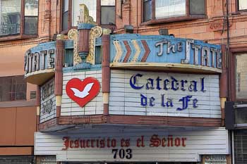 State Theatre, Los Angeles: Marquee