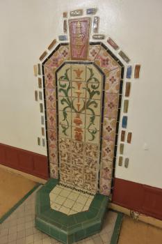 State Theatre, Los Angeles, Los Angeles: Downtown: Upper Lobby water fountain