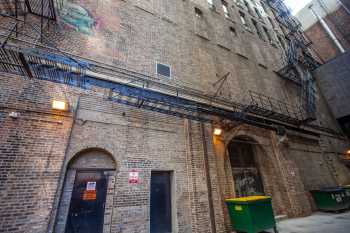 Studebaker Theater, Chicago: Rear Alley from North