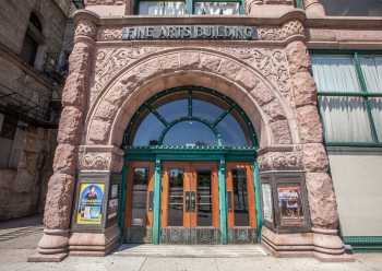 Studebaker Theater, Chicago: South Entrance