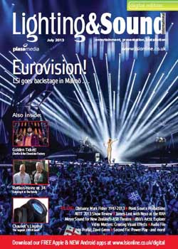 7-page feature on the technical challenges of “Charlie and the Chocolate Factory” at the Theatre Royal Drury Lane, from the July 2013 edition of <i>Lighting & Sound International</i> (2.5MB PDF)