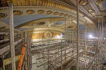 Theatre Royal, Drury Lane, London, United Kingdom: London: Balcony high level from House Left