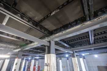 Theatre Royal, Drury Lane, London, United Kingdom: London: Understage Rostra Closeup