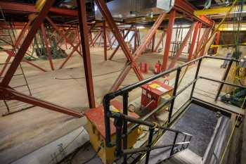 Theatre Royal, Drury Lane, London, United Kingdom: London: Grid Stairs from Loading Gallery