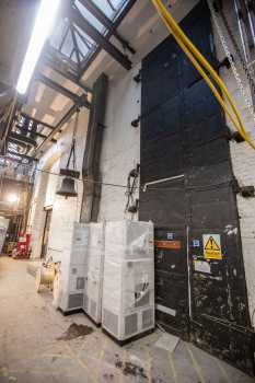 Theatre Royal, Drury Lane, London: Scenery Dock Upstage