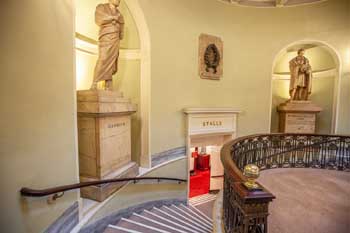 Theatre Royal, Drury Lane, London: Rotunda Stalls Entrance