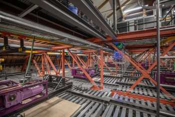 Theatre Royal, Drury Lane, London: Grid, looking downstage from Upstage Center