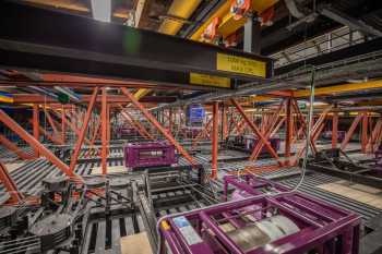 Theatre Royal, Drury Lane, London: Motor closeup, located on Grid towards Upstage Left