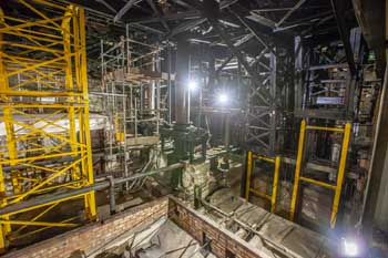 Theatre Royal, Drury Lane, London: Downstage Center Looking to Stage Left
